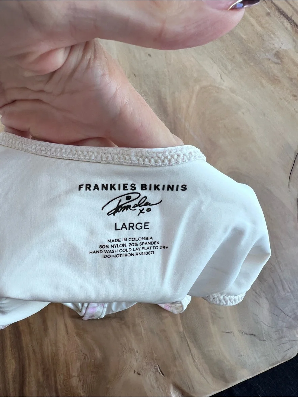 Frankies x Pamela Anderson One piece swim